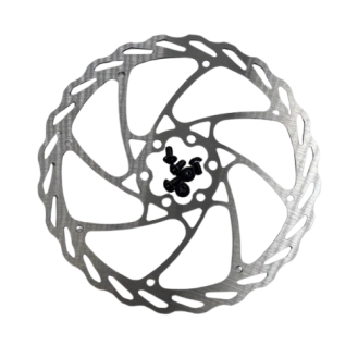 Rotor Nutt 180mm 6-Bolt Silver W/ Bolts