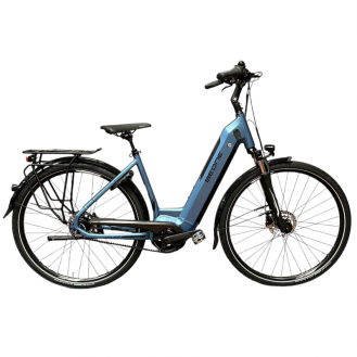 E-Bike Beone Excellence LTD 28" Lady N8 Belt 46cm Blue