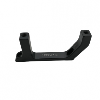 Discbrake Adapter F160 Alloy Black
