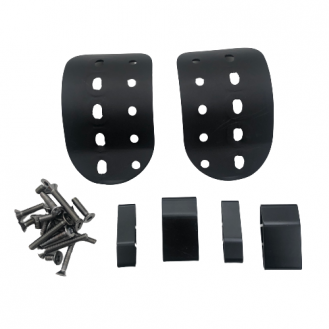 Handlebar Parts Oval Pad Holder SET Aero BB Black