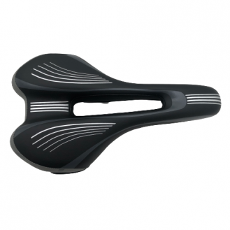 Saddle Justek Black/Anthracite/Grey W/Atala Logo