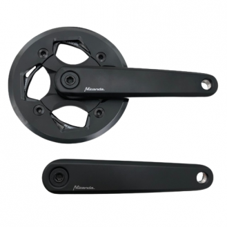 Crankset Miranda Delta 170mm 34T 11/12 Speed W/ Prot TJ