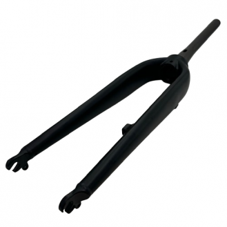 Fork Hi-Ten 28" Rigid Alloy Tapered 285mm Black