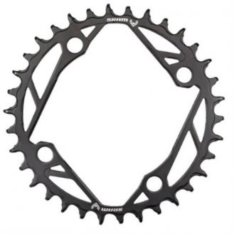 Chainring Sram T-Type 34T 12-S steel black ( incl. bolts )