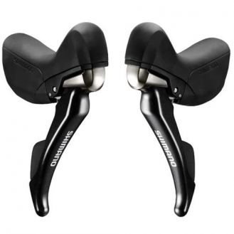 Shifter Set Shimano RS685 2x11 Speed Carbon Blades Black