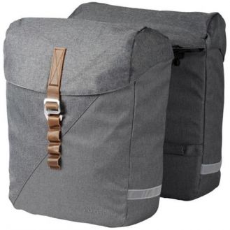 Bag Double Racktime Heda 2.0 32x36x14cm 12L (2x) 800g Grey