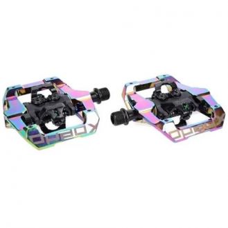 Pedal Xpedo Clipless GFX Oil Slick 9/16" Double Sided XPT