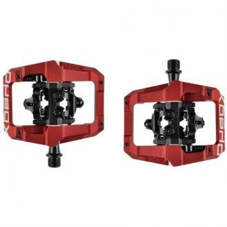 Pedal Xpedo Clipless GFX Red 9/16" Double Sided XPT