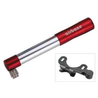 Pump Mini Airbone Evolution ZT-505AV 185mm Red W/ Holder