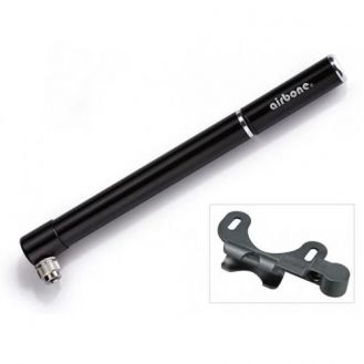 Pump Mini Airbone Matrix ZT-507 AV 245mm Black W/ Holder