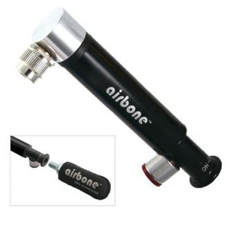 Pump Mini Airbone ZT-724 Dual Co² AV 130mm Black W/ Holder