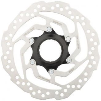 Rotor Shimano ASMRT10S2 160mm Centerlock Silver W/ Lockring