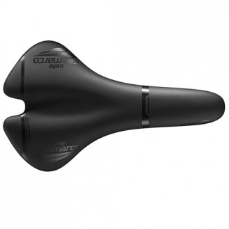 Saddle San Marco Aspide Full-Fit Dynamic Wide Black