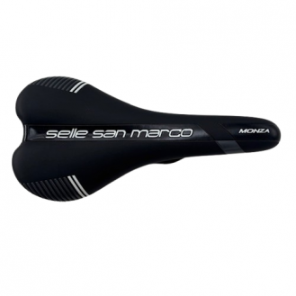Saddle San Marco Monza Dynamic Narrow C/Steel Black