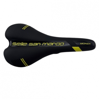Saddle San Marco Monza Start Up Narrow C/Steel Black