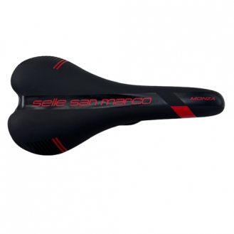 Saddle San Marco Monza Start Up Narrow C/Steel Black