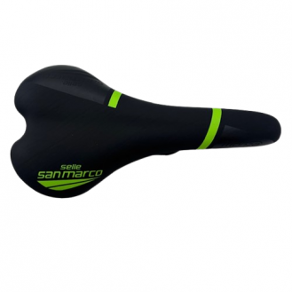 Saddle San Marco Monza Start Wide 802C Green
