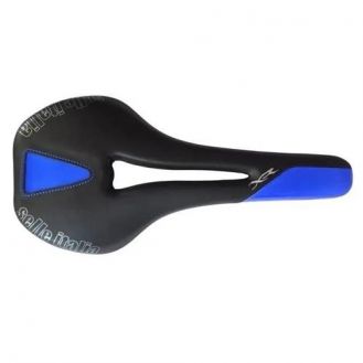 Saddle Selle Italia XR Flow Black-Blue FEC AM DSN