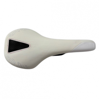 Saddle Selle Italia XR White-RIC Red FEC