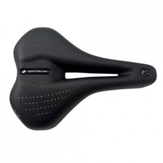 Saddle Sportourer Max FLX Gel Flow Black FEC