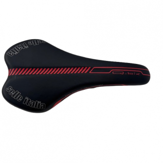 Saddle Selle Italia Q-Bike OE16 Black-Red FEC