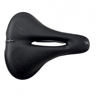 Saddle Sportourer Zeta Sporty GF Black Fec-7029