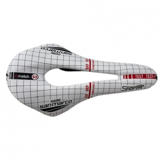 Saddle San Marco Shortfit Narrow Open Racing Xsilite White