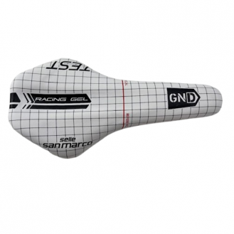 Saddle San Marco GND Racing Narrow Gel Xsilite White