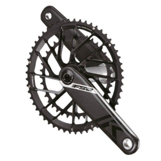 Crankset FSA K-Force Mod BB386 39x52T 172,5mm Carbon Black