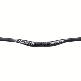 Handlebar FSA Gradient Carbon 31.8x800mm 20 Riser Black