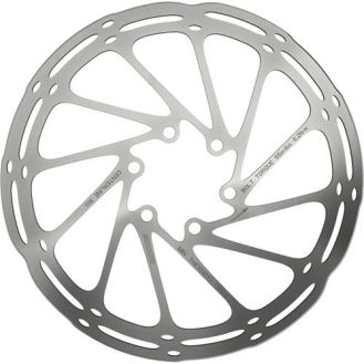 Rotor Sram Centerline Rounded 6-Bolt 220mm Silver W/ Bolts