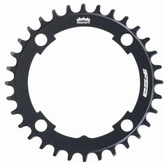 Chainring 34T Megatooth Alloy 11s BCD104 Black