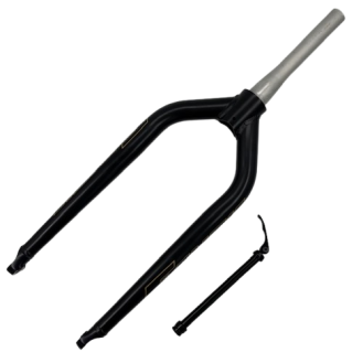 Fork Rigid Alloy Disc Tapered 205mm W/ Axle (Fantic Logo)