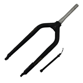 Fork Rigid Alloy Disc Tapered 220mm W/ Axle (Fantic Logo)