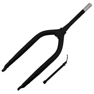 Fork Rigid Alloy Disc Tapered 260mm W/ Axle (Fantic Logo)