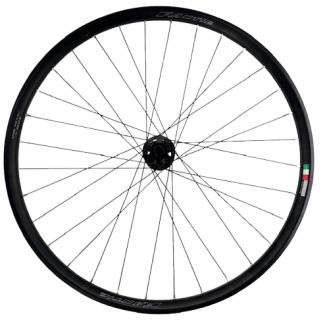 Front Wheel Gipiemme 9.7 28" 30mm 32H 15x100mm Alloy Black