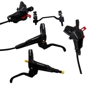 Discbrake Set Shimano M6000 Deore 800mm/J-Kit 1700mm Black