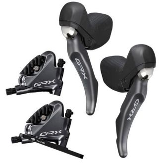 Discbrake Set Shimano RX8102 GRX 750mm/1350mm 2x11s Black