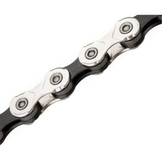 Chain KMC X11-1 1/2X11/128 110L NP/BK W/Missing Link