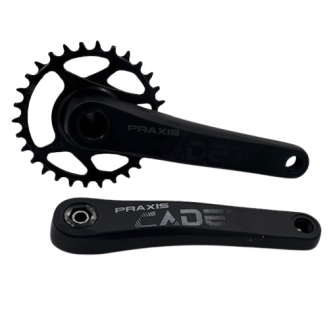 Crankset Praxis Cadet DM M24 12s 30T 175mm Black