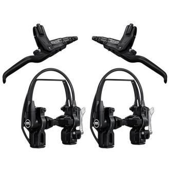 Hydraulic Rim Brake Set Magura HS22 850/2000mm Black