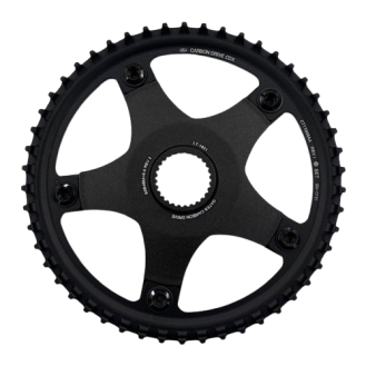 Chainring Gates CDX GEN4 130 45.5 50T Black