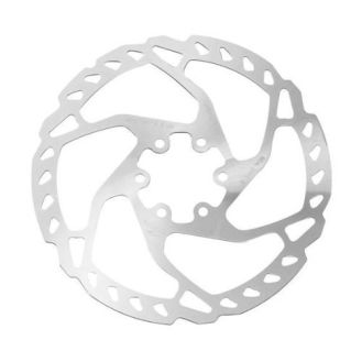 Rotor Shimano ASMRT66L SLX 203mm 6-Bolt Silver W/ Bolts