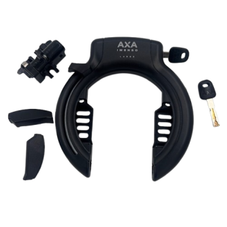 Lock AXA Imenso L-R Key Black InTube Bes3 No Art