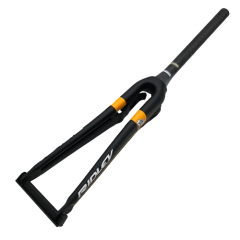 Fork Ridley 28'' 1 1/8-1.5 Tapered 300mm Epoxy Carbon Black