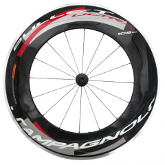 Front Wheel Campagnolo Bullet Ultra 105 27 Inch Carbon Black