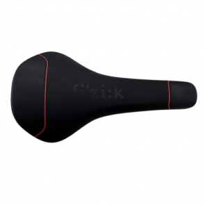 Saddle Fizik Taiga Regular 135x262mm Alloy Red Black