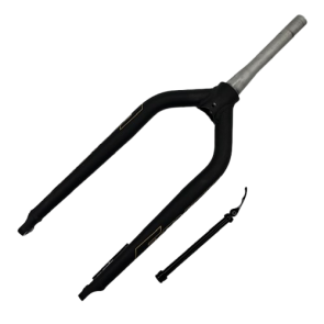 Fork Rigid Alloy Disc Tapered 220mm W/ Axle (Fantic Logo)