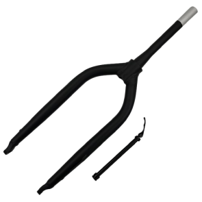 Fork Rigid Alloy Disc Tapered 260mm W/ Axle (Fantic Logo)