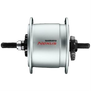 Dynamo Hub Shimano DH-C6000-2R 32H 100X140mm 6V/2.4W Silver